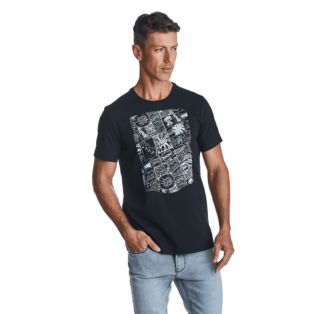 Camiseta-Slim-Masculina-Convicto-Com-Estampa-Cartoon